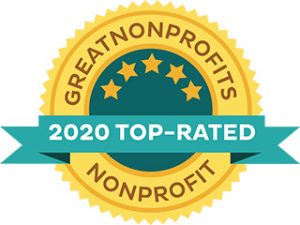 2020 Top-Rated by Great Nonprofits Logo