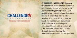Challenge Enterprises through the decades