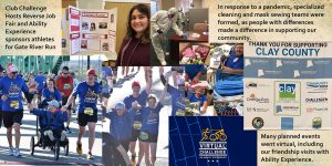 Club Challenge hosts reverse job fair and ability experience sponsors athletes for gate river run